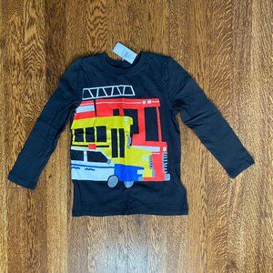 Old Navy Long-sleeve Vehicles Shirt - Size 5T